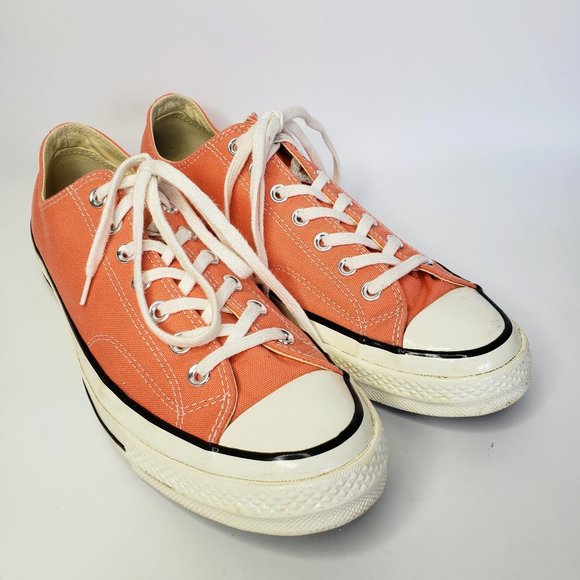 Converse All Star Chuck Taylor Peach Low Top Sneakers 10.5